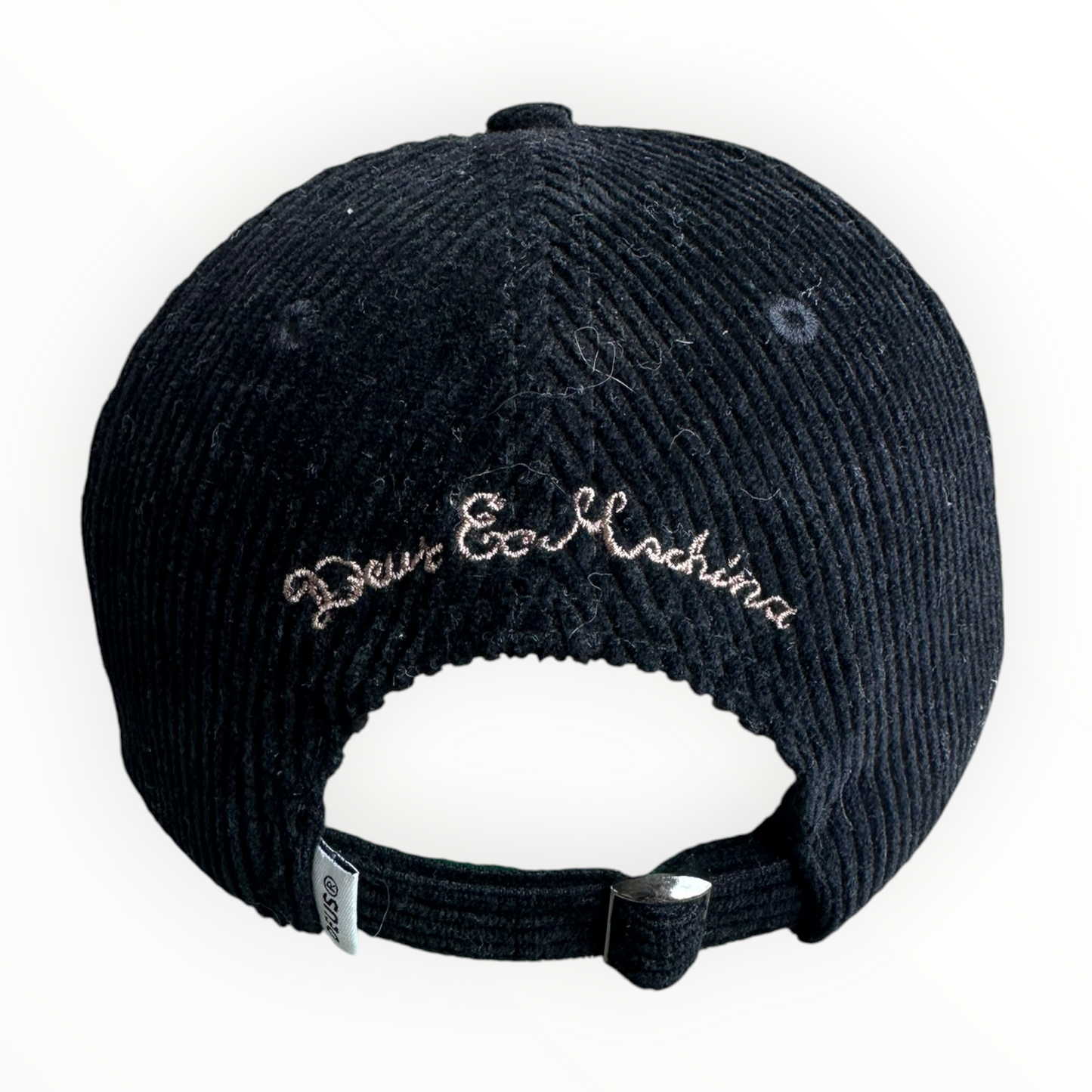 Deus Ex Machina Black Corduroy Hat Cap