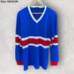 Western Bulldogs Long Sleeve Cotton Guernsey Vintage AFL