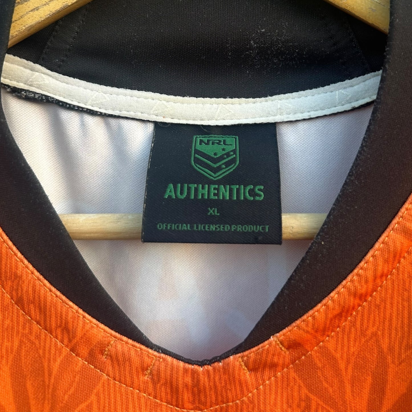 WESTS TIGERS 2015 AUCKLAND NINES ISC AWAY JERSEY