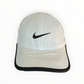 Nike Dri-Fit Featherlight White Running Hat Cap