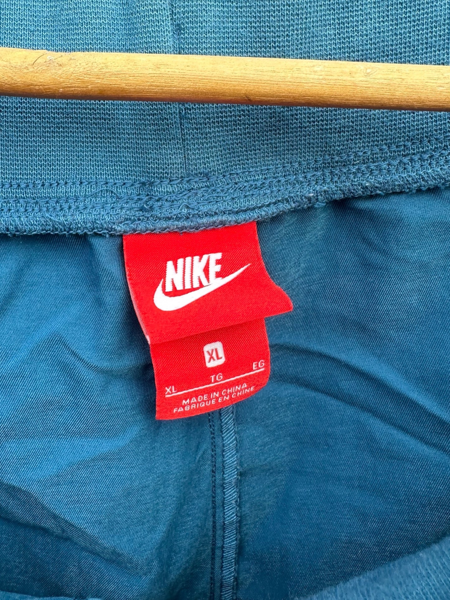 NIKE MENS BLUE TRACK PANTS