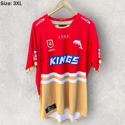 Redcliffe Dolphins 2023 Inaugural Home Jersey