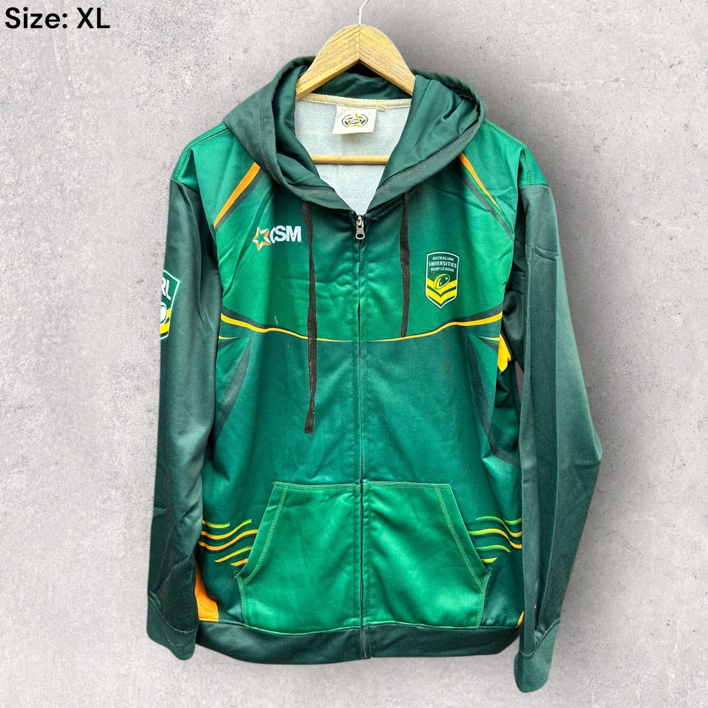 Australian Universities Rugby League 2017 World Cup Hooded Jacket