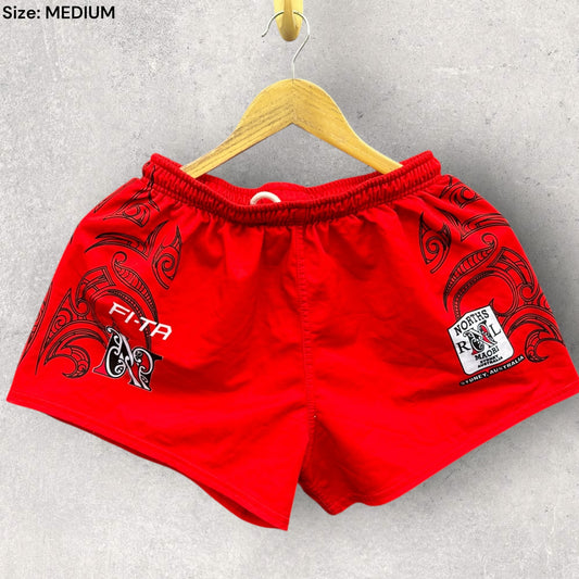 NORTH MAORI SYDNEY RUGBY LEAGUE MATCH SHORTS
