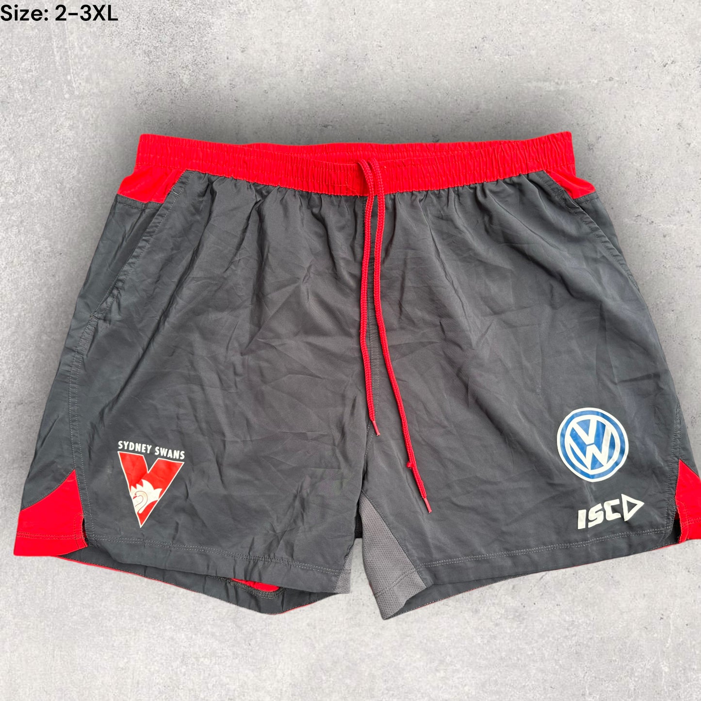 SYDNEY SWANS ISC 2017 TRAINING SHORTS