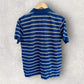 RM WILLIAMS BLUE STRIPPED POLO SHIRT