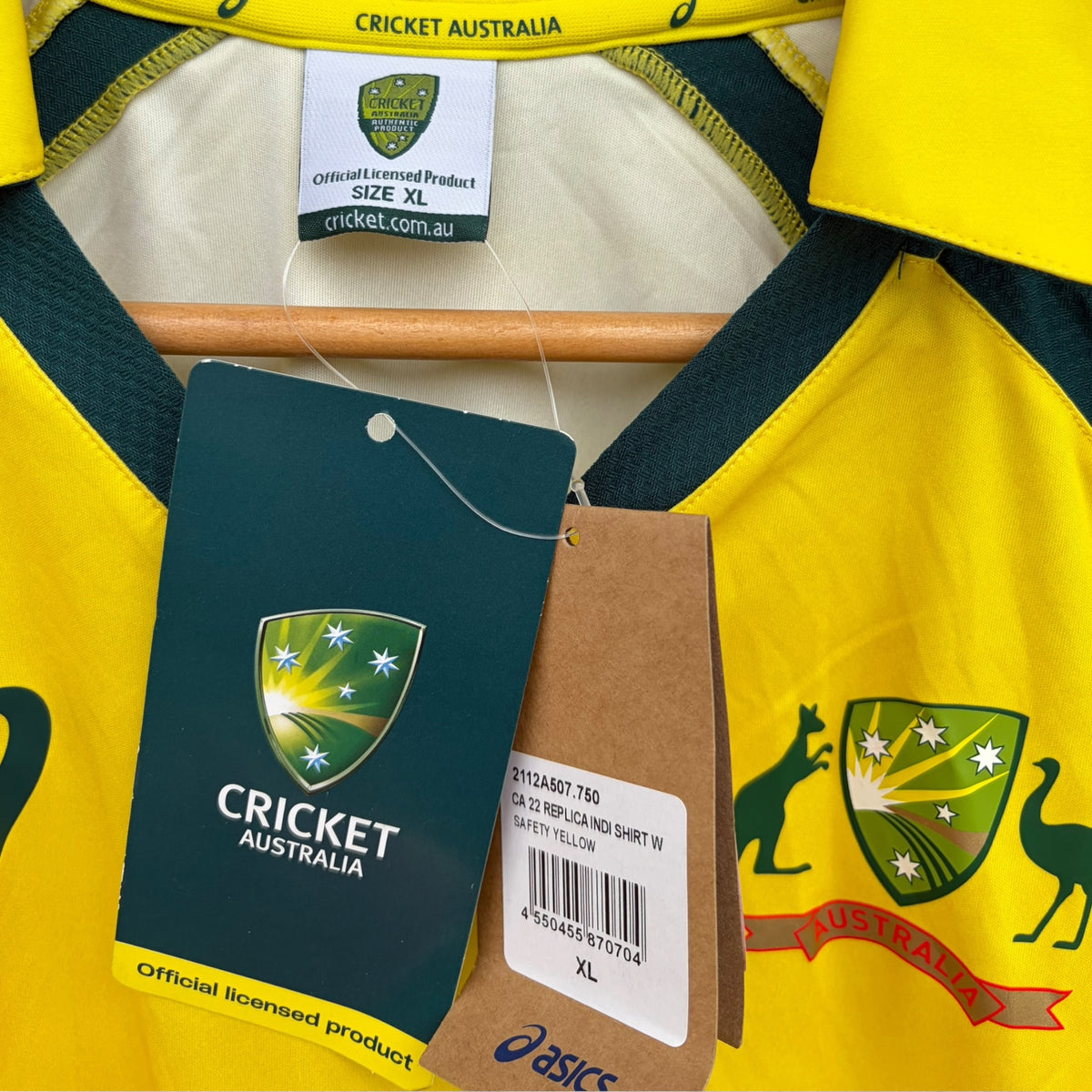Cricket Australia 2022 Indigenous ODI ASICS Womens Jersey Brand New
