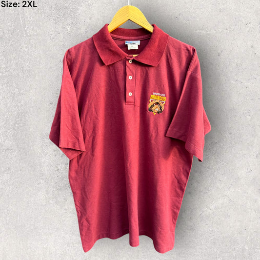 BRISBANE BRONCOS NSWRL VINTAGE POLO SHIRT