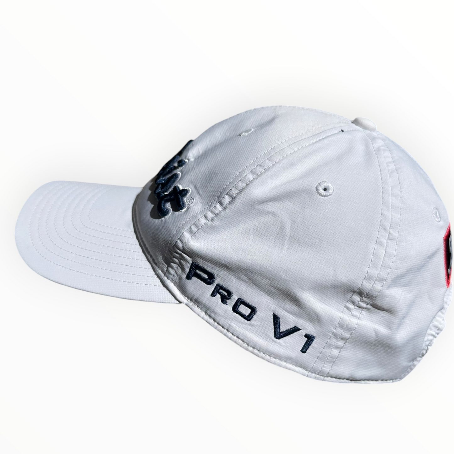 Titleist Pro V1 White Baseball Golf Hat- FJ Footjoy