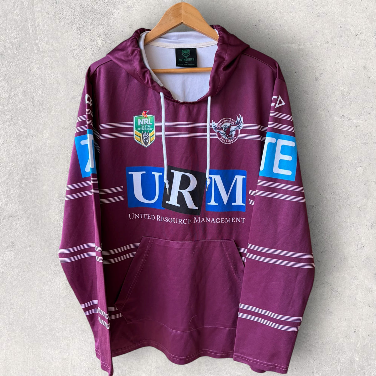 Manly Warringah Sea Eagles ISC Jersey Hooded NRL Jumper