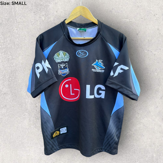 CRONULLA SHARKS 2008 AWAY CENTENARY ISC JERSEY