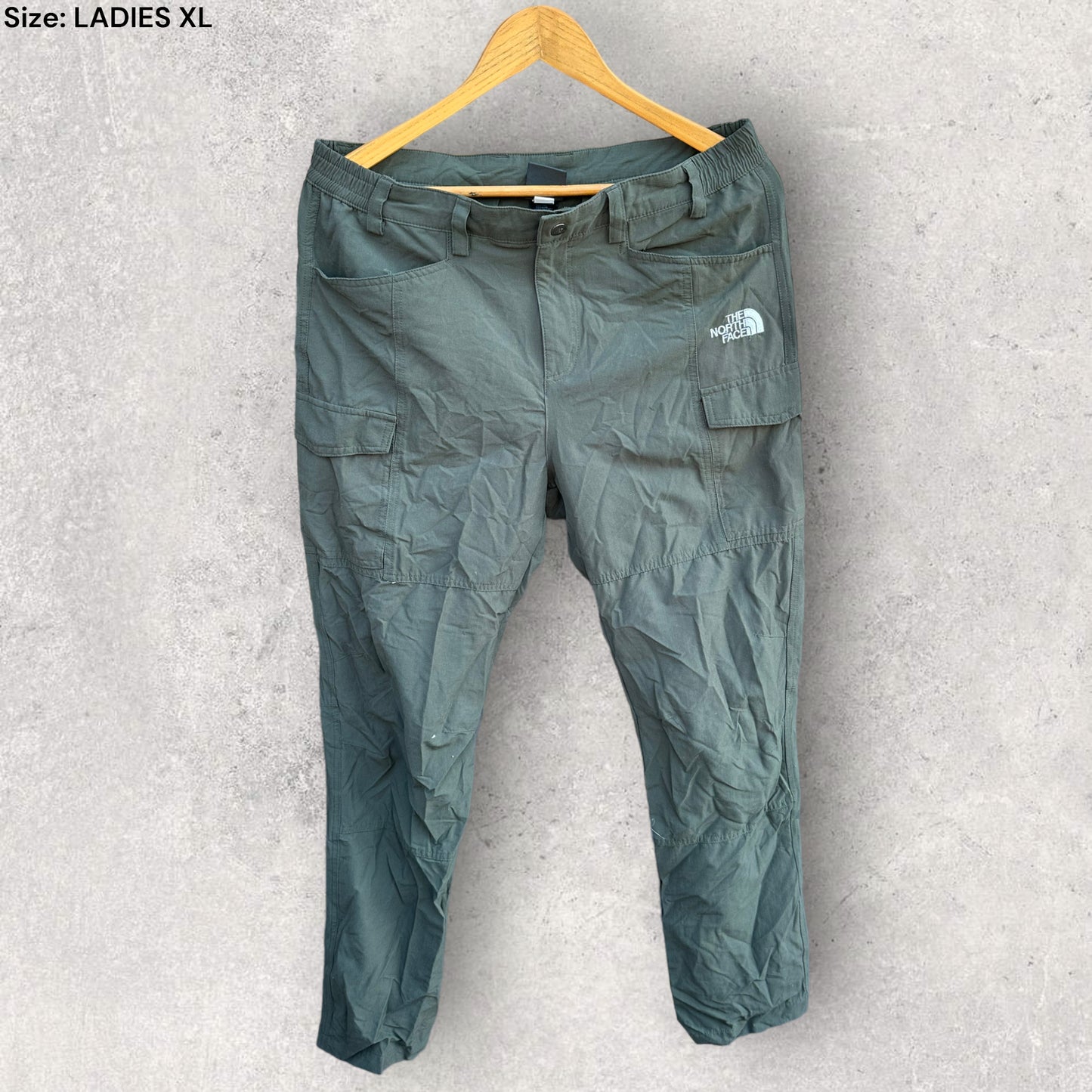 NORTH FACE OLIVE GREEN LADIES PANTS