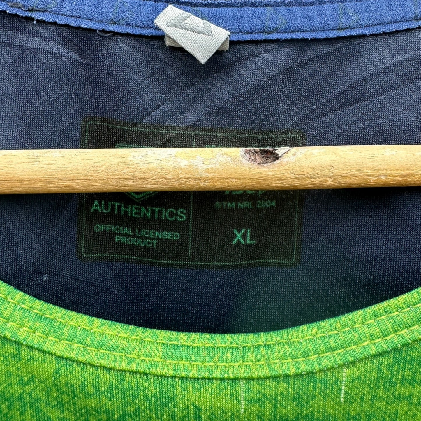 Canberra Raiders Player Worn + Signed Training Shirt To Pasami SAULO