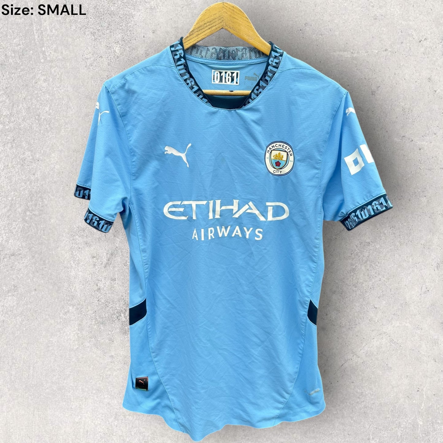 Manchester City 2024-2025 Puma Authentic Home Football Jersey