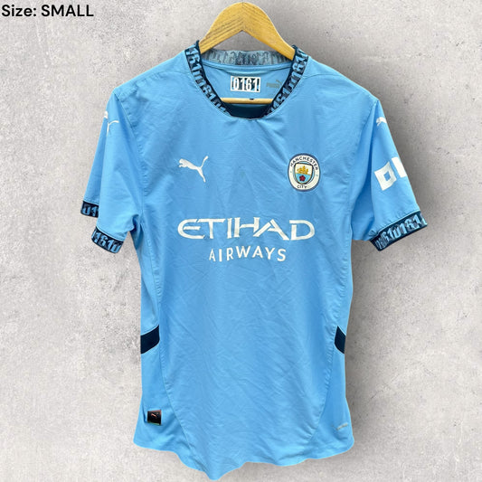 Manchester City 2024-2025 Puma Authentic Home Football Jersey