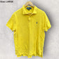 RALPH LAUREN POLO YELLOW SHORT SLEEVE POLO SHIRT