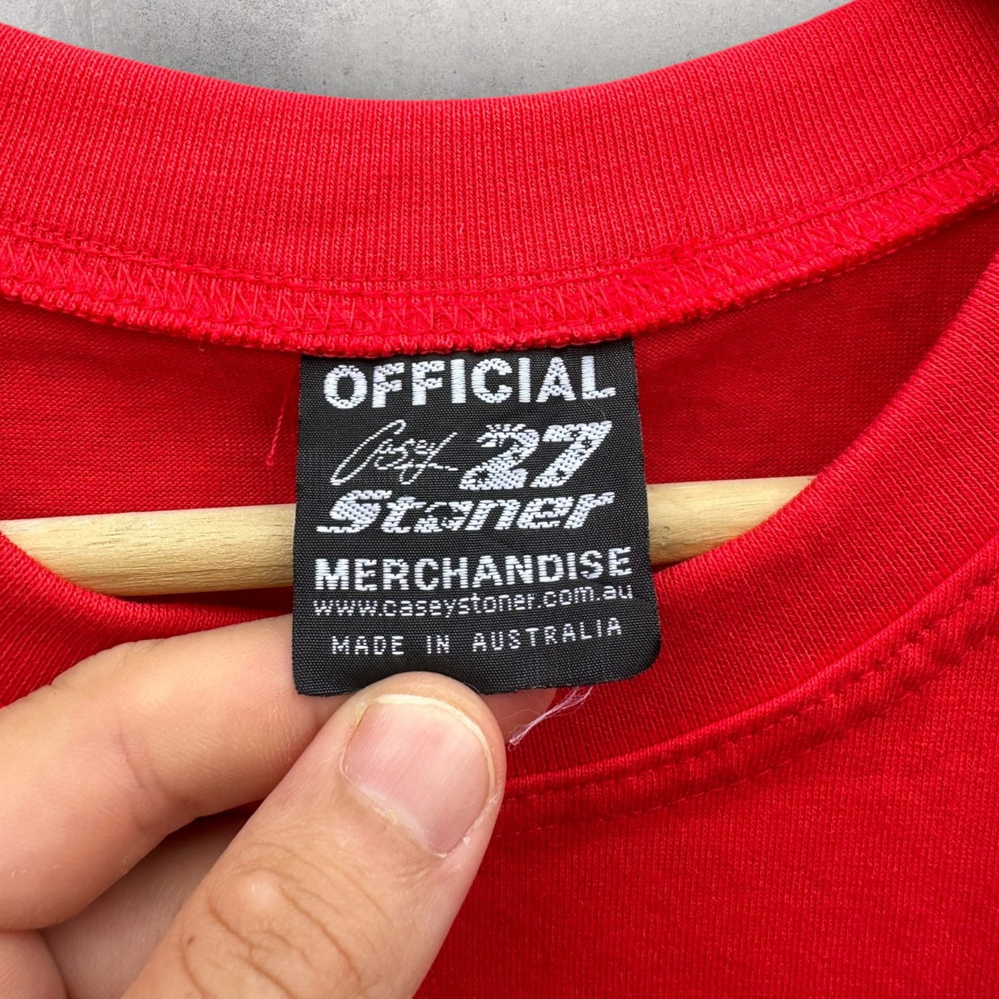 CASEY STONER 2007 MOTO GP WORLD CHAMPION SHIRT