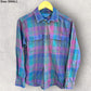 RALPH LAUREN POLO TARTAN PRINT LONG SLEEVE BUTTON UP SHIRT