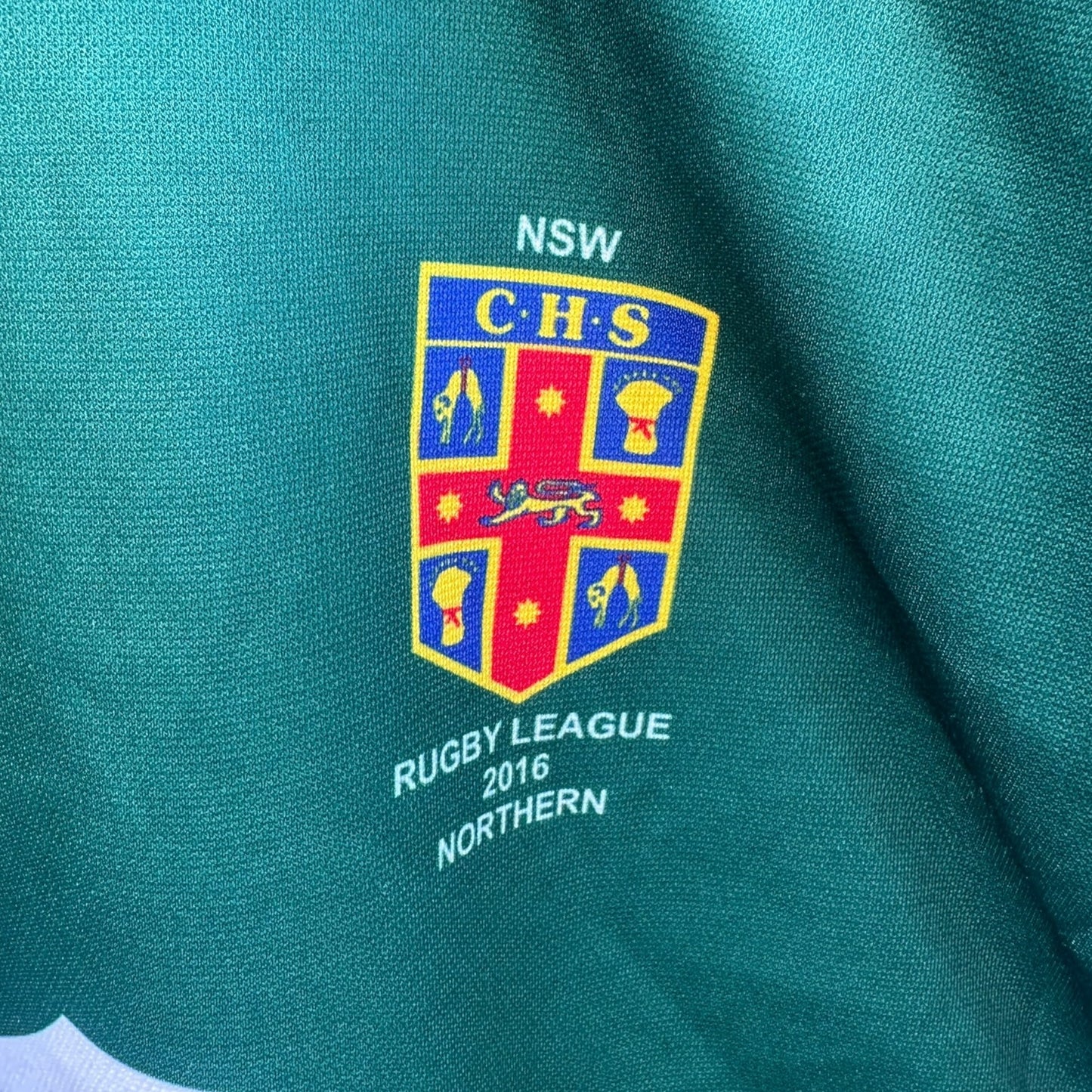NSW CHS NORTHERN RUGBY LEAGUE MATCH WORN JERSEY
