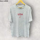 USA NIKE TRACK & FIELD GREY VINTAGE SHORT SLEEVE SHIRT