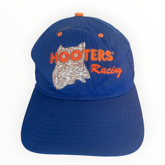 Hooters Racing NASCAR Blue Snap Back Vintage Hat Cap