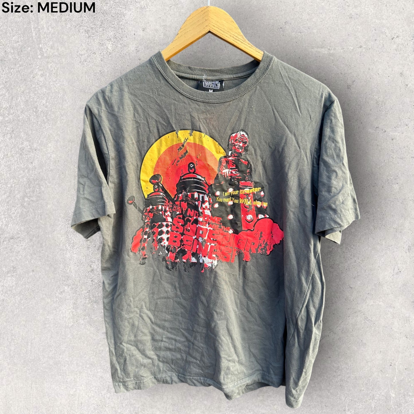 DOCTOR WHO 1996 VINTAGE SHORT SLEEVE SHIRT