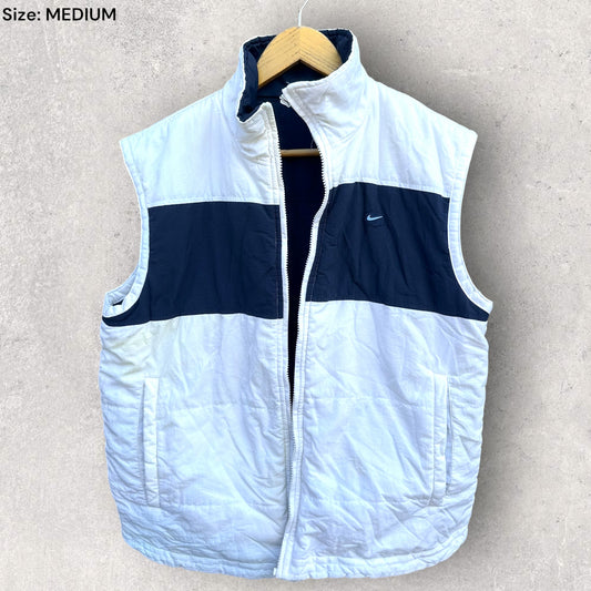 NIKE VINTAGE REVERSE SLEEVELESS JACKET
