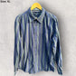 TOMMY HILFIGER BLUE & GREEN LONG SLEEVE BUTTON UP SHIRT