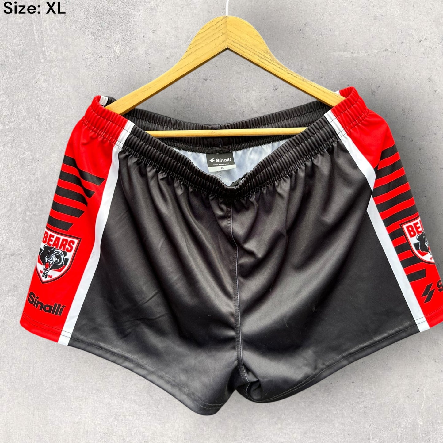 NORTH SYDNEY BEARS MATCH WORN SHORTS ISSUED TO BEN TALTY