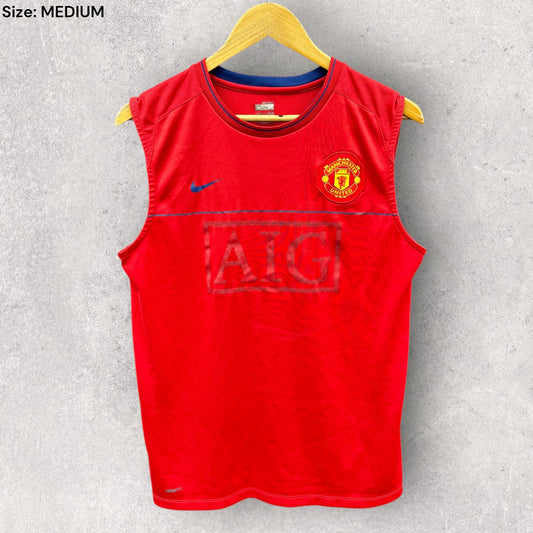 MANCHESTER UNITED 2008 NIKE TRAINING SINGLET