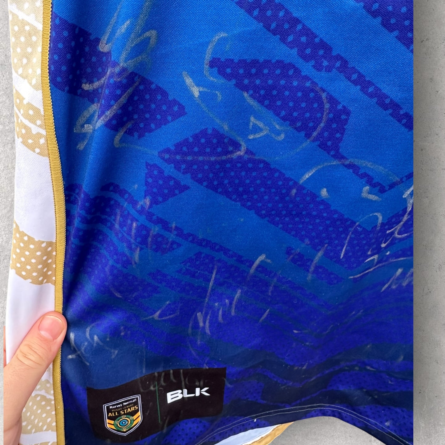 Nrl All Stars 2015 BLK Rugby League Jersey Signed By team Brand New