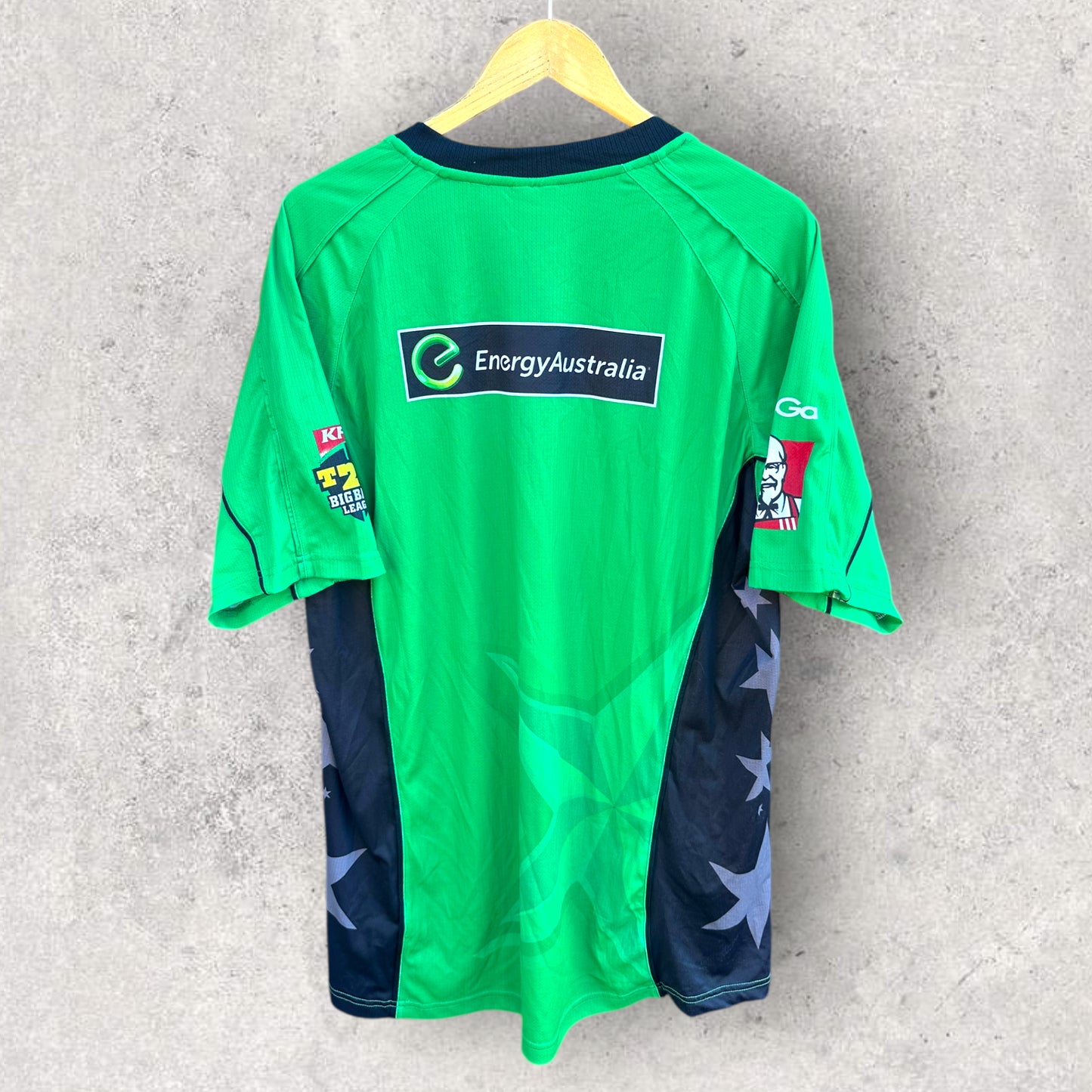 MELBOURNE STARS 2011 T20 BIG BASH CRICKET JERSEY