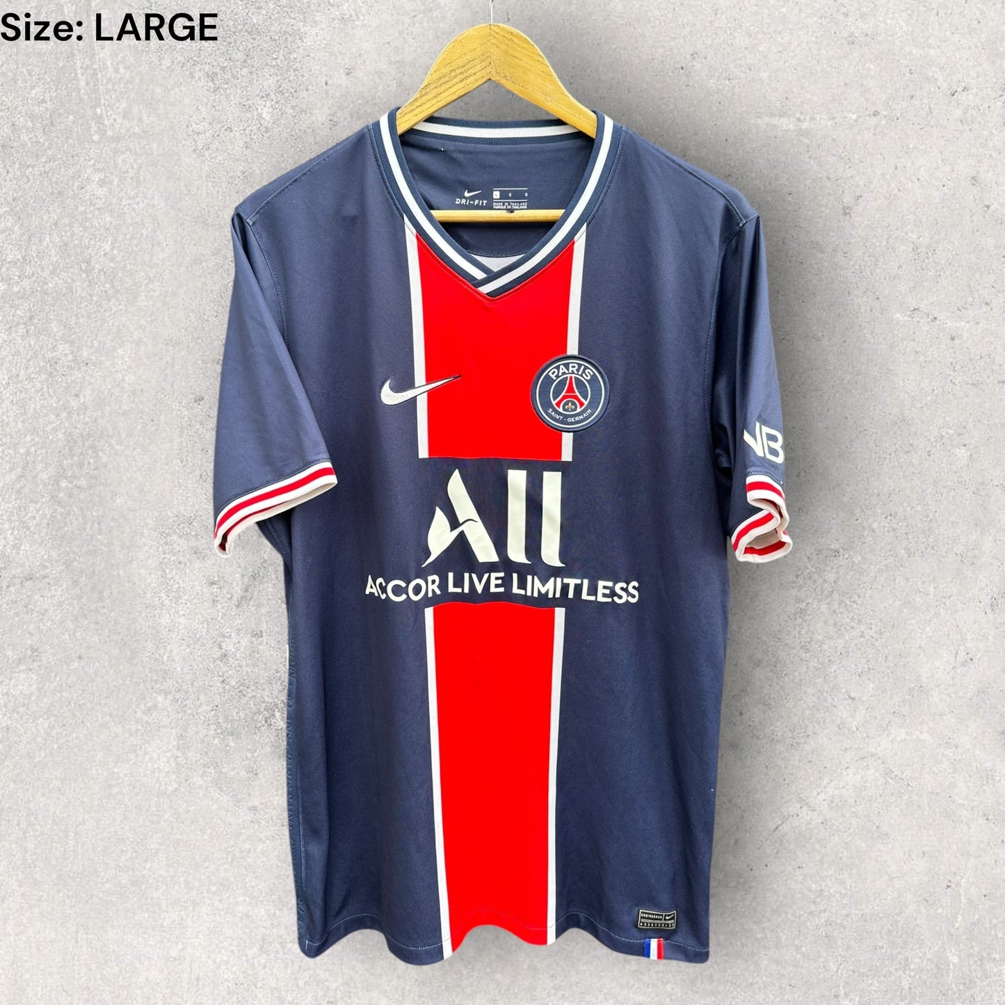 Paris Saint Germain PSG 2020-2021 Nike Home football jersey