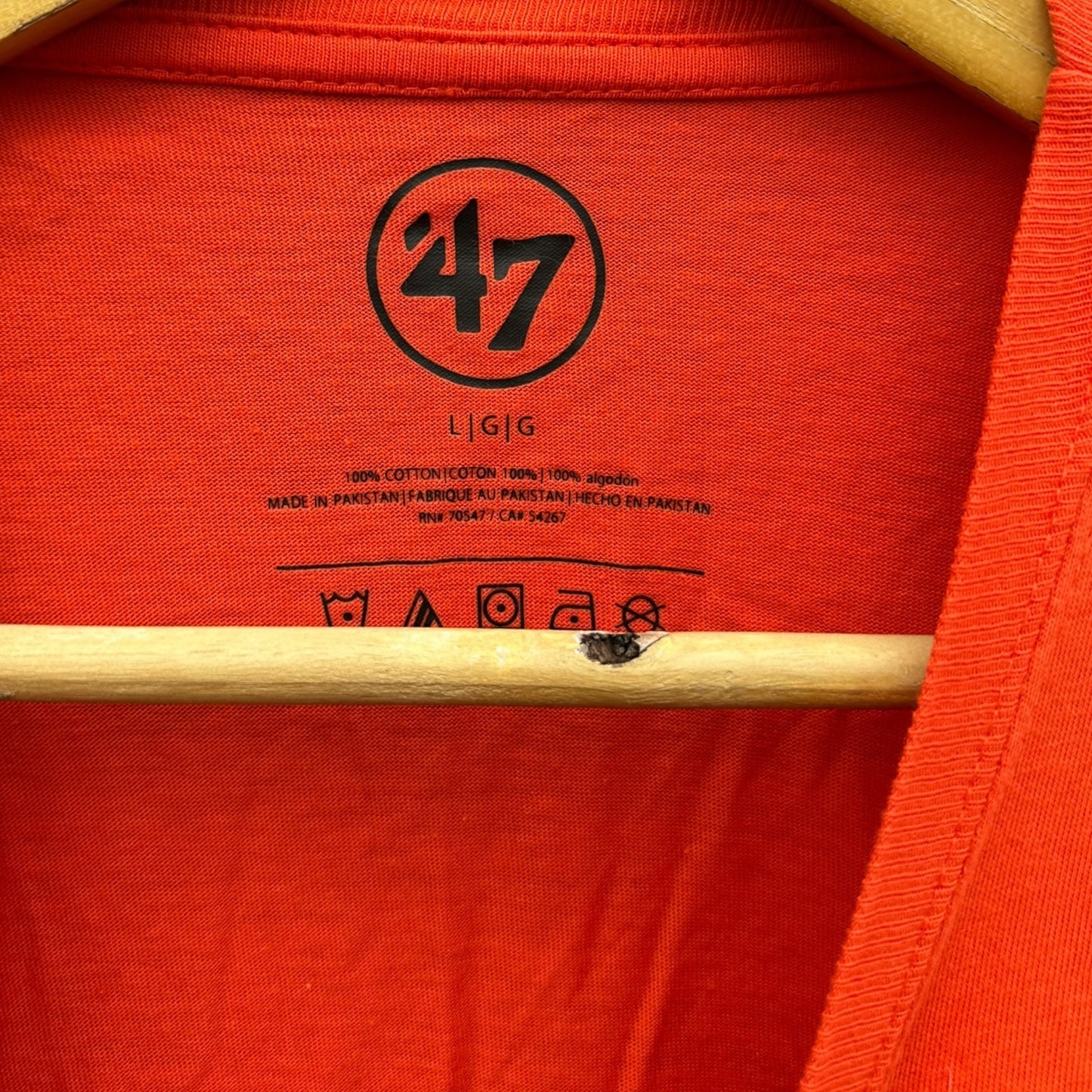 HOUSTON ASTROS MLB ORANGE SHORT SLEEVE SHIRT