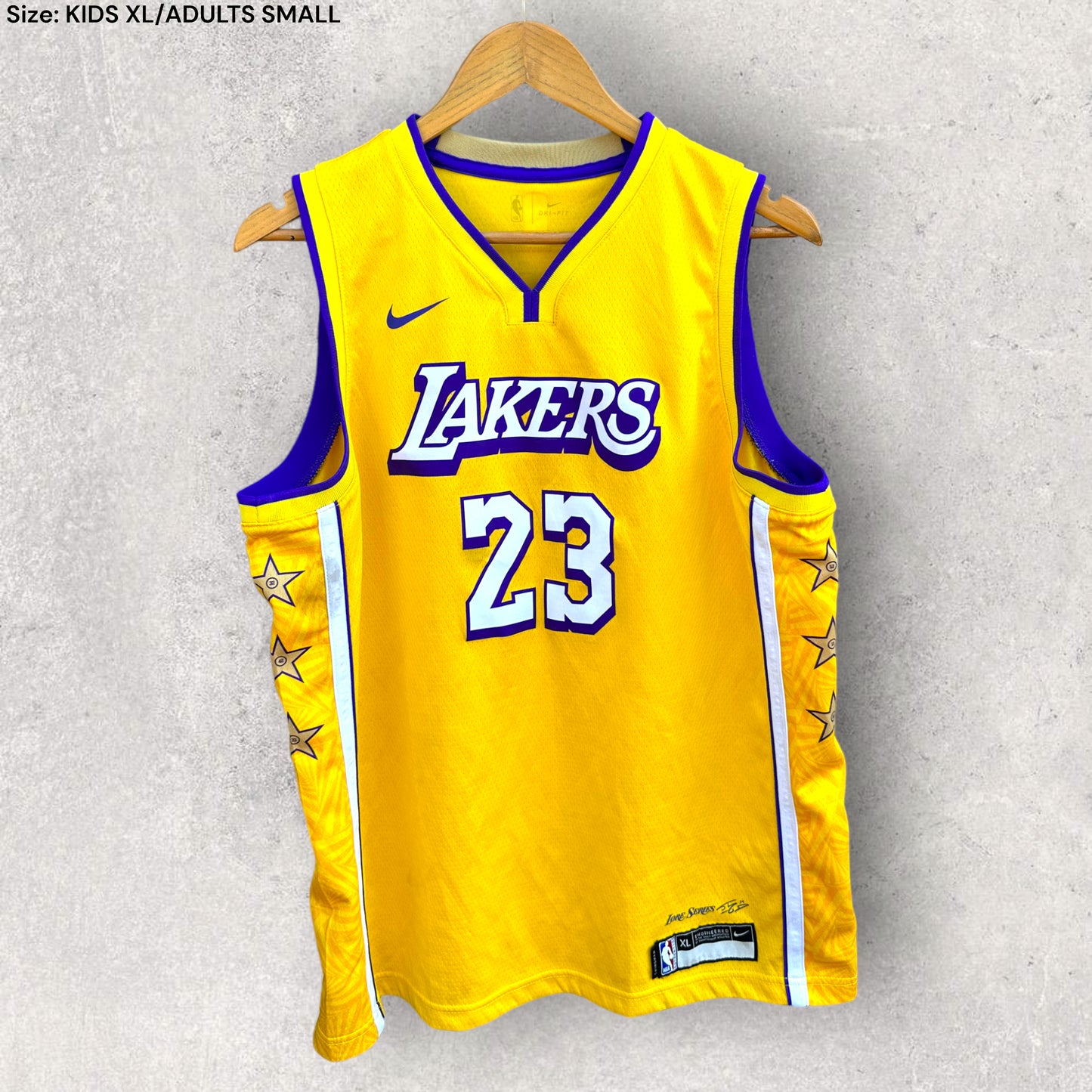 Los Angeles Lakers Lakers Lore Jerseys LEBRON JAMES LA LAKERS 2019