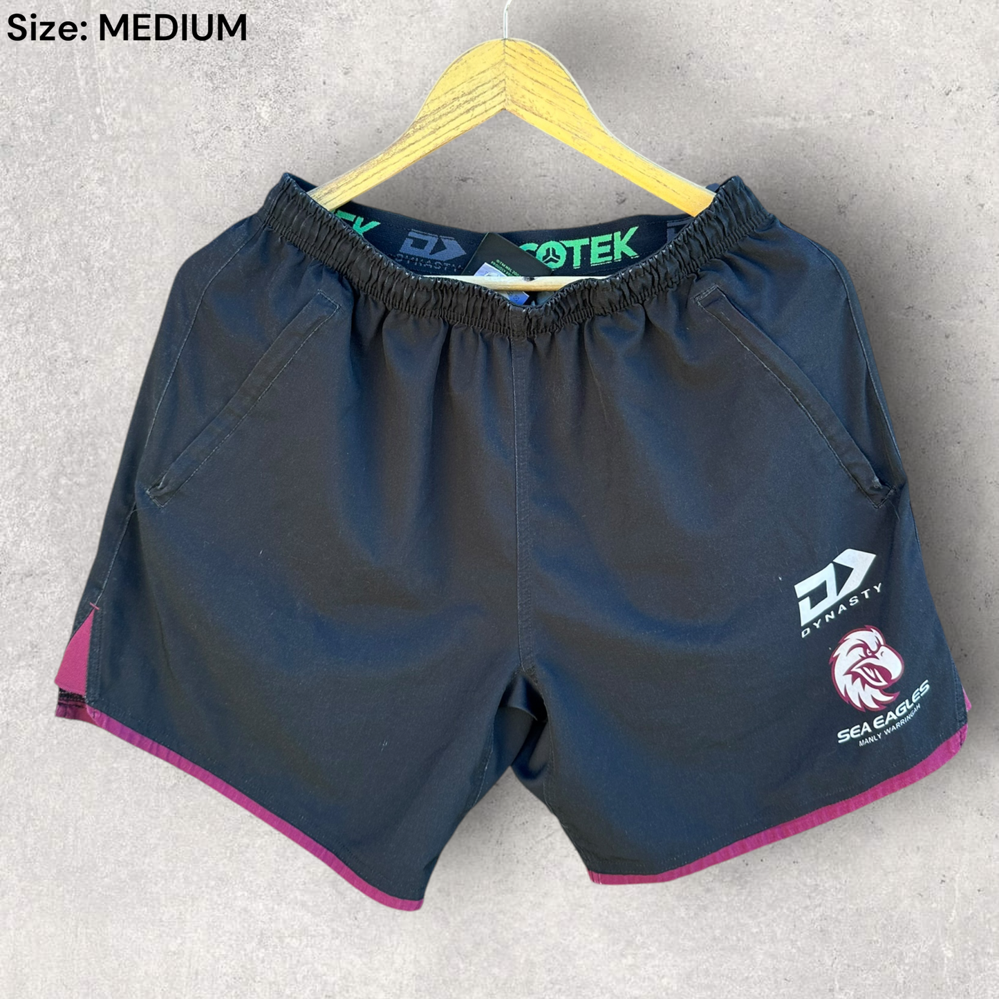 Manly Warringah Sea Eagles Dynasty Rugby League Training Shorts