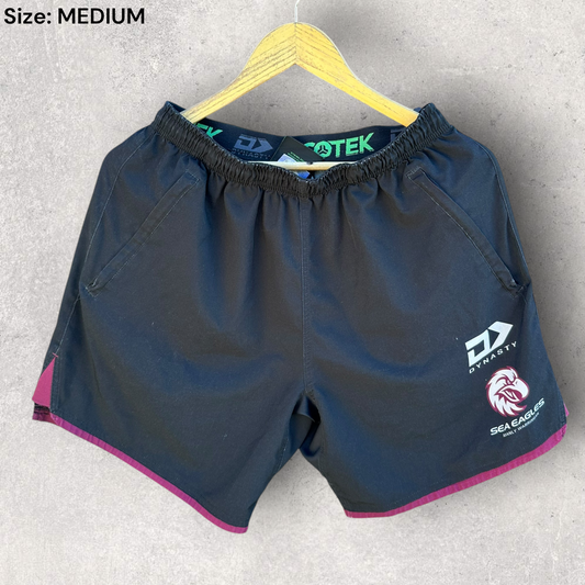 Manly Warringah Sea Eagles Dynasty Rugby League Training Shorts