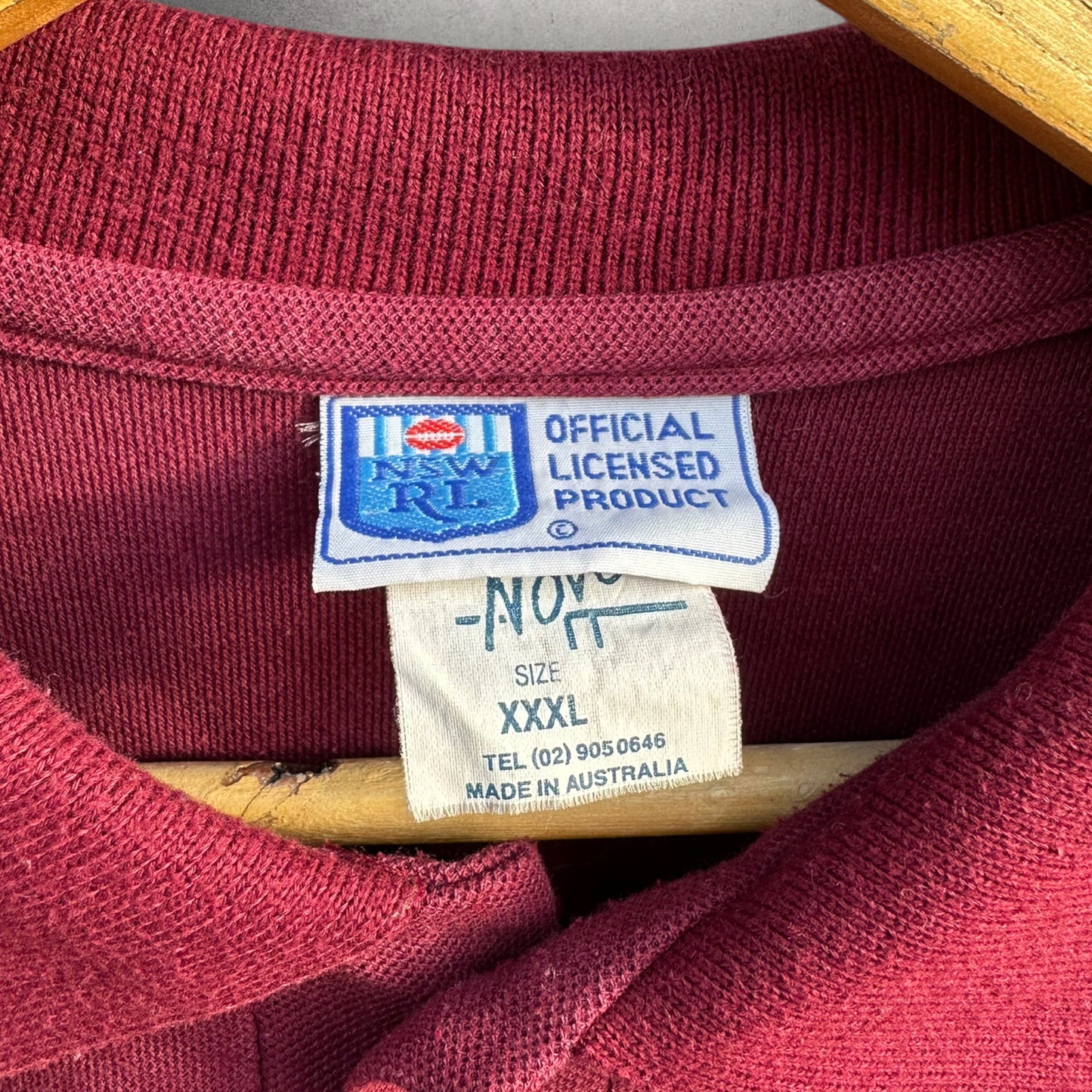 BRISBANE BRONCOS NSWRL VINTAGE POLO SHIRT