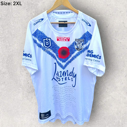 CANTERBURY BULLDOGS 2023 ANZAC DAY JERSEY