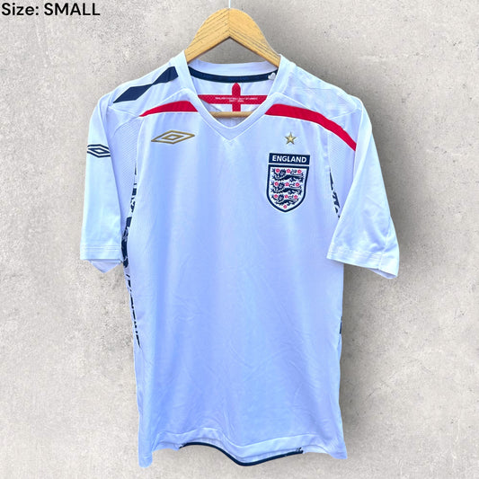 ENGLAND FOOTBALL 2008 HOME UMBRO JERSEY