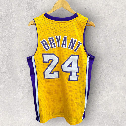 KOBE BRYANT LOS ANGELES LAKERS ADIDAS VINTAGE NBA JERSEY