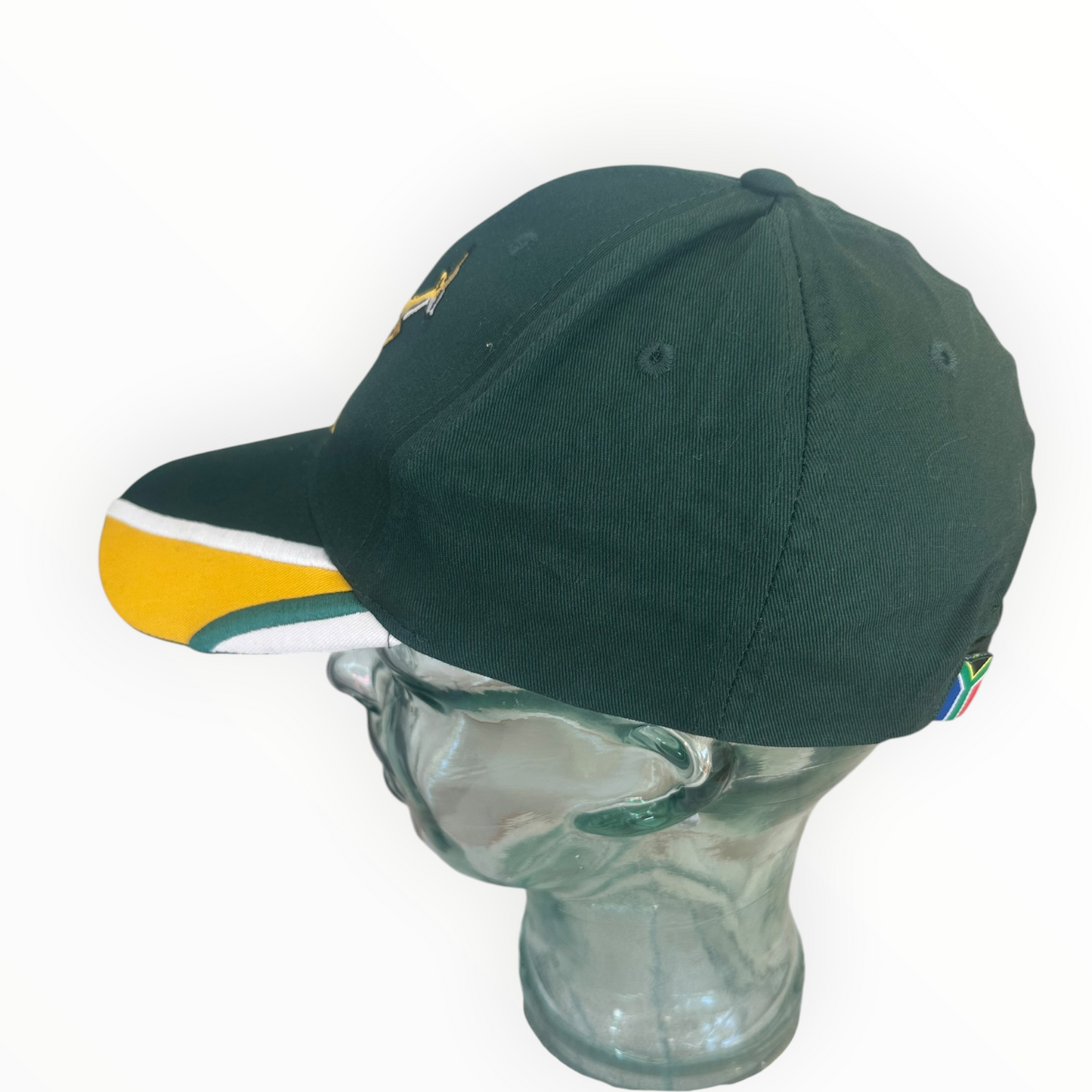 South Africa Springboks Rugby Union Green Baseball Hat Cap
