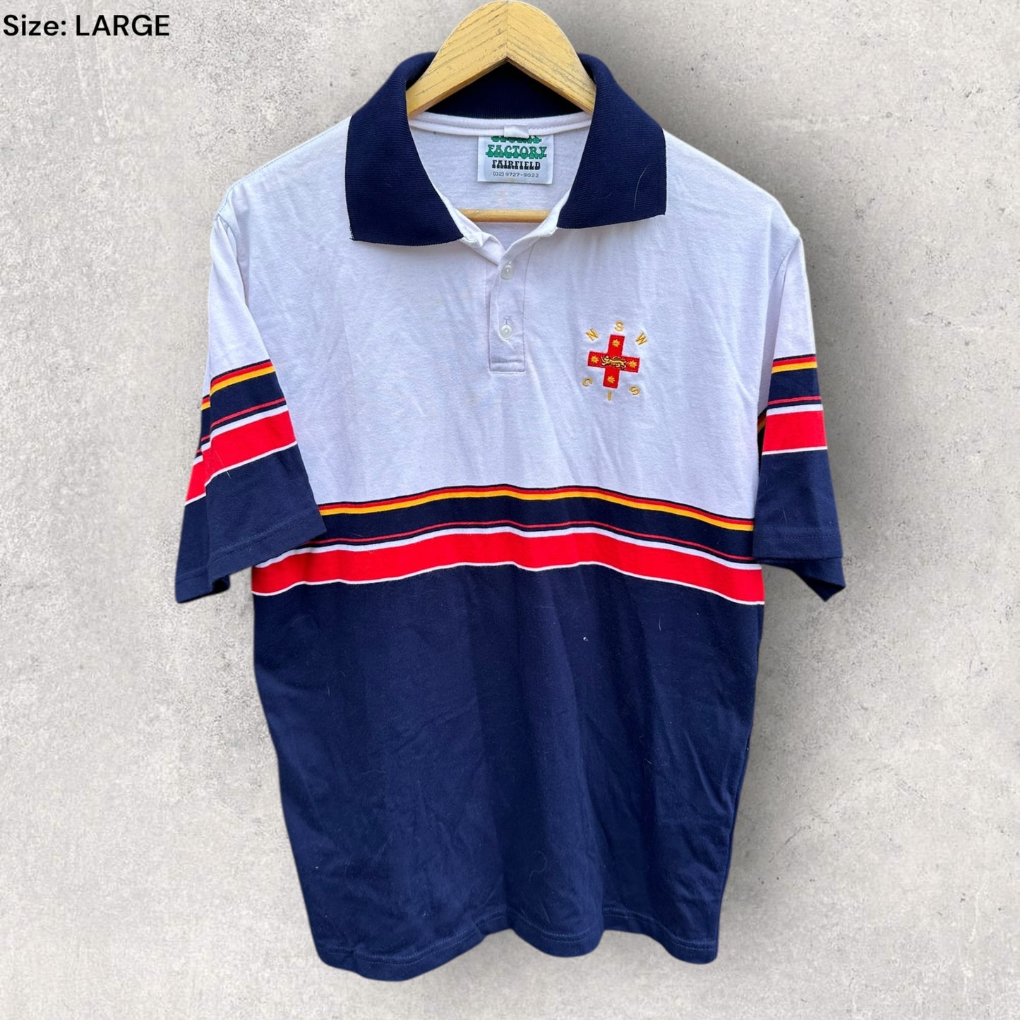 NSW CIS VINTAGE POLO SHIRT