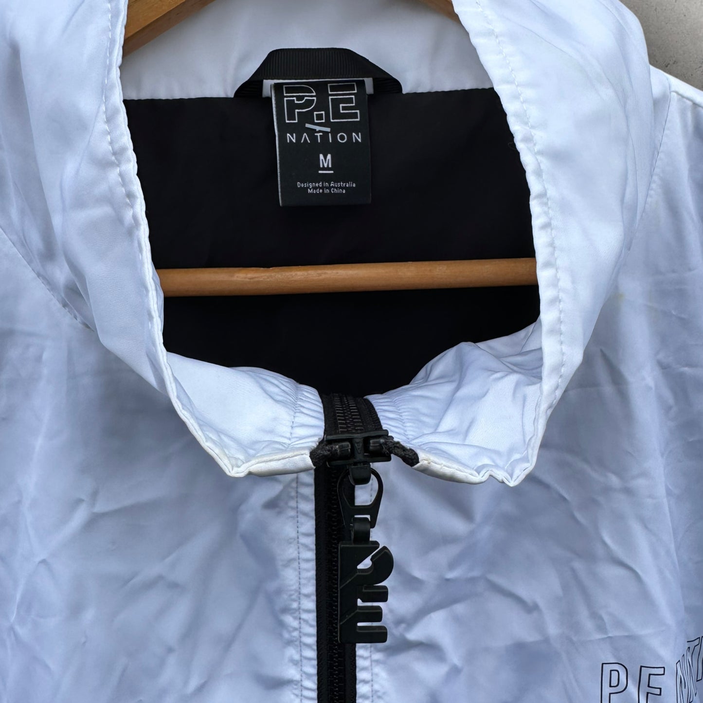 PE NATION OVERSIZED WINDBREAKER JACKET