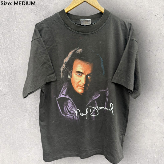NEIL DIAMOND 1996 TENNESSEE MOON WORLD TOUR VINTAGE BAND SHIRT