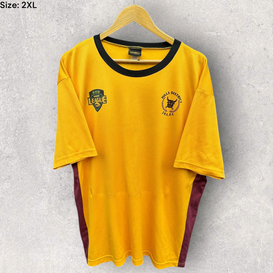 HILLS BULLS RUGBY LEAGUE TRAINERS SHIRT