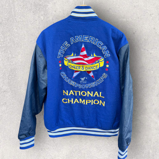 THE AMERICAN CHEER & DANCE CHAMPIONSHIPS NATION CHAMPION VARSITY JACKET