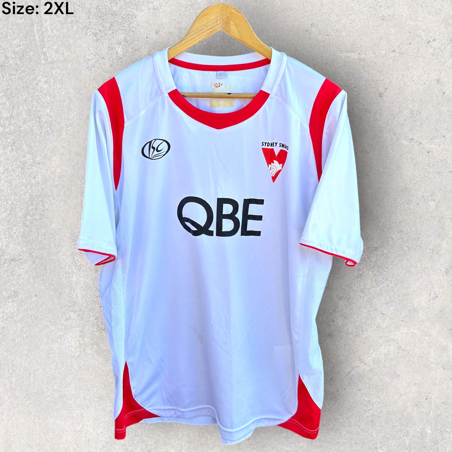 SYDNEY SWANS ISC WHITE TRAINING SHIRT