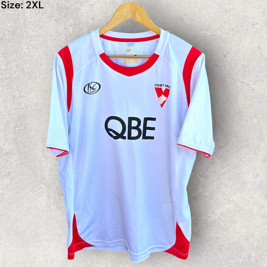 SYDNEY SWANS ISC WHITE TRAINING SHIRT
