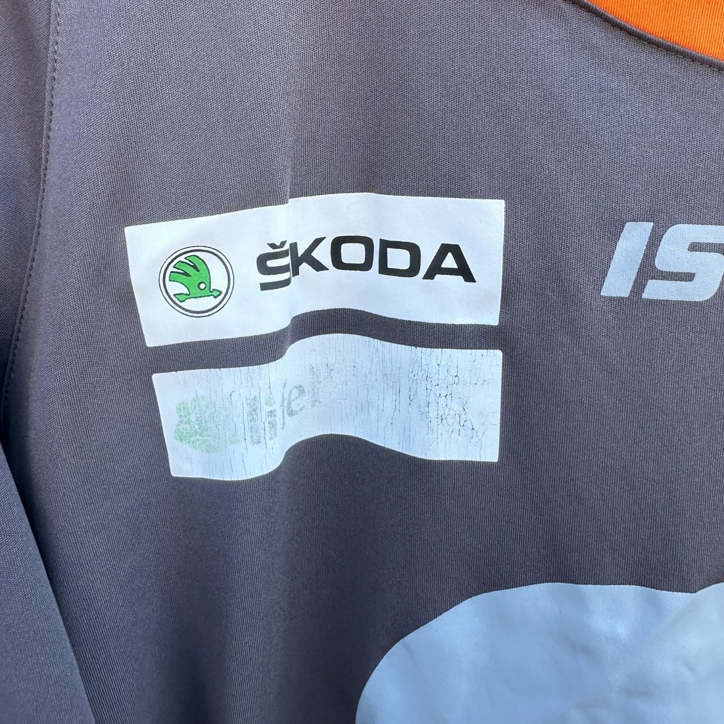 GWS GIANTS ISC GREY TRAINING SHIRT AFL